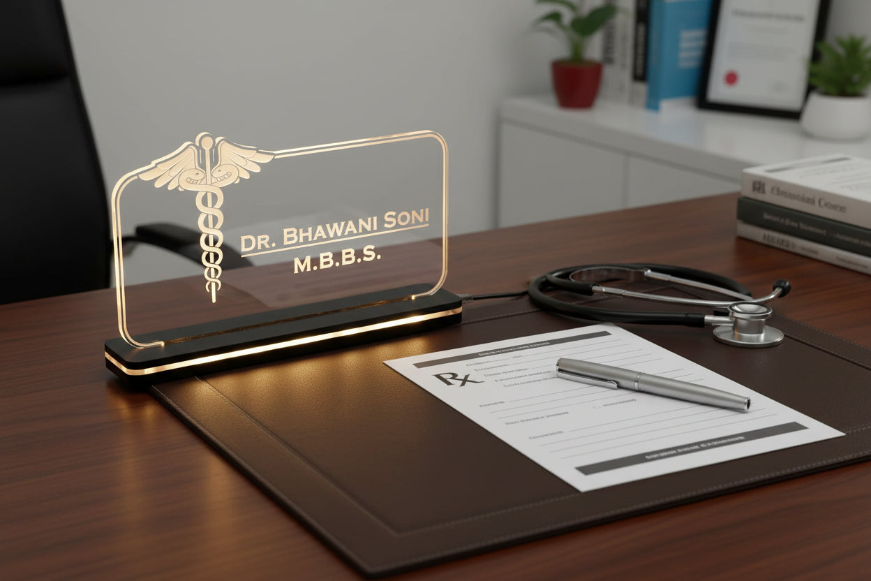 Acrylic Name Plates (LED)